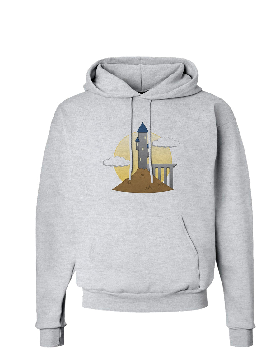 Moonlit Wizard Tower - Halloween Hoodie Sweatshirt-Hoodie-TooLoud-White-Small-Davson Sales