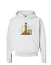 Moonlit Wizard Tower - Halloween Hoodie Sweatshirt-Hoodie-TooLoud-White-Small-Davson Sales