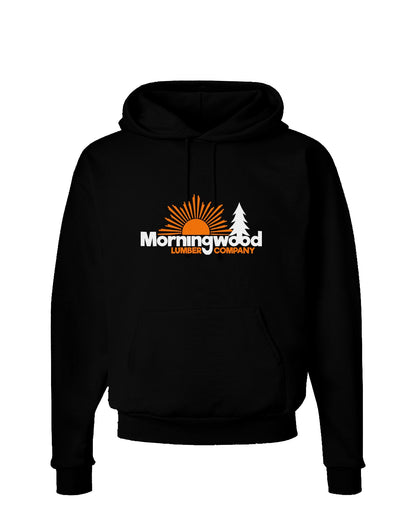 Morningwood Company Funny Dark Hoodie Sweatshirt by TooLoud-Hoodie-TooLoud-Black-Small-Davson Sales