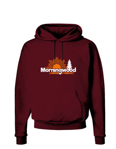 Morningwood Company Funny Dark Hoodie Sweatshirt by TooLoud-Hoodie-TooLoud-Maroon-Small-Davson Sales