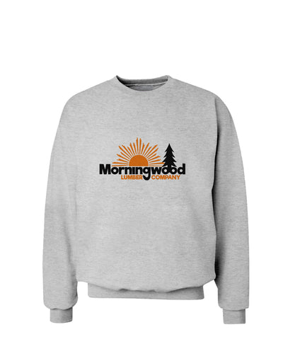 Morningwood Company Funny Sweatshirt by TooLoud-Sweatshirts-TooLoud-AshGray-Small-Davson Sales