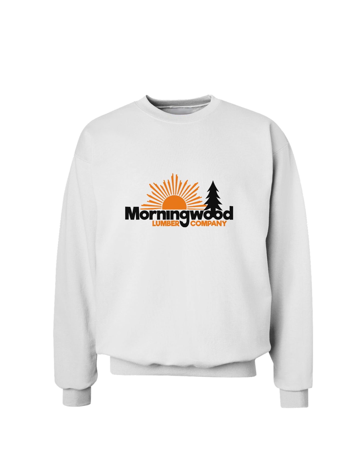 Morningwood Company Funny Sweatshirt by TooLoud-Sweatshirts-TooLoud-White-Small-Davson Sales