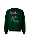 Mother of a Prince - Matching Mom and Son Design Adult Dark Sweatshirt by TooLoud-Sweatshirts-TooLoud-Deep-Forest-Green-Small-Davson Sales