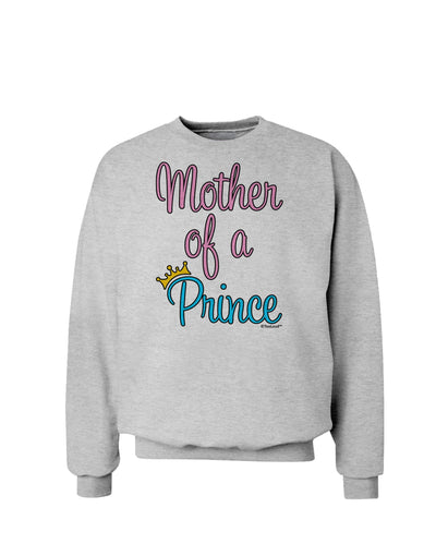 Mother of a Prince - Matching Mom and Son Design Sweatshirt by TooLoud-Sweatshirts-TooLoud-AshGray-Small-Davson Sales