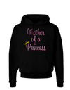 Mother of a Princess - Matching Mom and Daughter Design Dark Hoodie Sweatshirt by TooLoud-Hoodie-TooLoud-Black-Small-Davson Sales