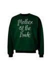 Mother of the Bride - Diamond Adult Dark Sweatshirt-Sweatshirts-TooLoud-Deep-Forest-Green-Small-Davson Sales