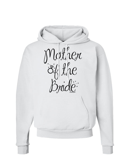 Mother of the Bride - Diamond Hoodie Sweatshirt-Hoodie-TooLoud-White-Small-Davson Sales