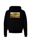 Mountain Forest Park Watercolor Dark Hoodie Sweatshirt-Hoodie-TooLoud-Black-Small-Davson Sales