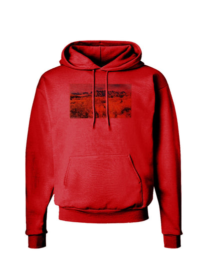 Mountain Forest Park Watercolor Hoodie Sweatshirt-Hoodie-TooLoud-Red-Small-Davson Sales