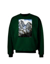 Mountain Landscape 2 Adult Dark Sweatshirt-Sweatshirts-TooLoud-Deep-Forest-Green-Small-Davson Sales