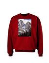 Mountain Landscape 2 Adult Dark Sweatshirt-Sweatshirts-TooLoud-Deep-Red-Small-Davson Sales