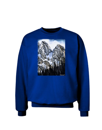 Mountain Landscape 2 Adult Dark Sweatshirt-Sweatshirts-TooLoud-Deep-Royal-Blue-Small-Davson Sales