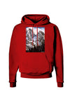 Mountain Landscape 2 Dark Hoodie Sweatshirt-Hoodie-TooLoud-Red-Small-Davson Sales