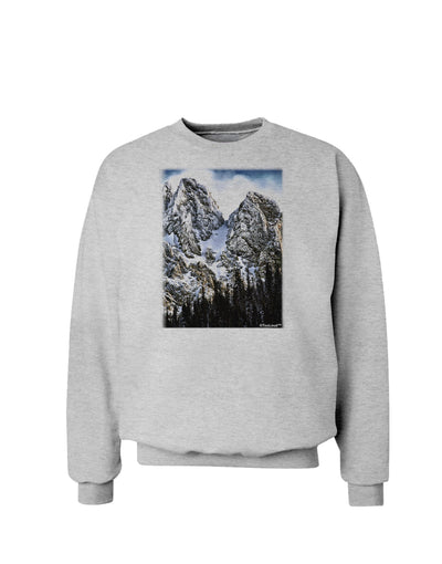 Mountain Landscape 2 Sweatshirt-Sweatshirts-TooLoud-AshGray-Small-Davson Sales