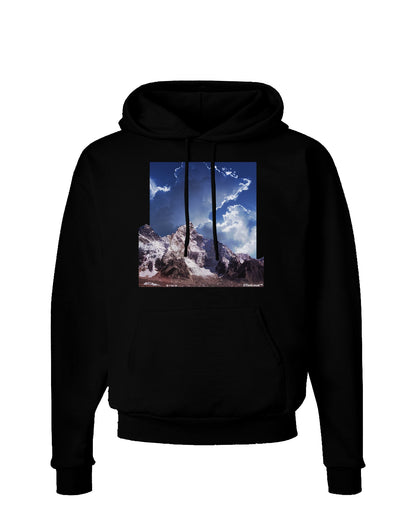 Mountain Pop Out Dark Hoodie Sweatshirt by TooLoud-Hoodie-TooLoud-Black-Small-Davson Sales