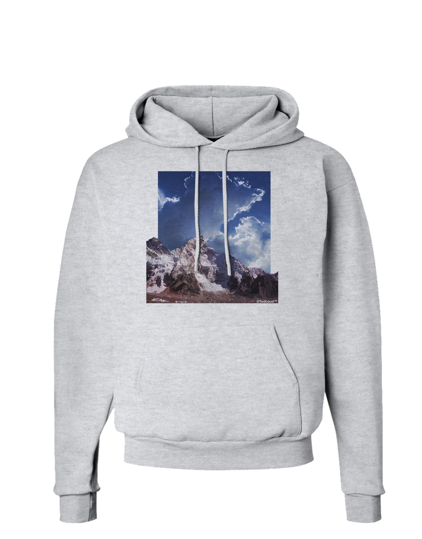 Mountain Pop Out Hoodie Sweatshirt by TooLoud-Hoodie-TooLoud-AshGray-Small-Davson Sales