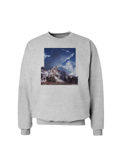 Mountain Pop Out Sweatshirt by TooLoud-Sweatshirts-TooLoud-AshGray-Small-Davson Sales