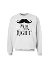 Mr Right Sweatshirt-Sweatshirts-TooLoud-White-Small-Davson Sales