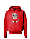 Mr. Whiskerton Santa Suit - Christmas Dark Hoodie Sweatshirt by TooLoud-Hoodie-TooLoud-Red-Small-Davson Sales