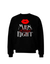 Mrs Always Right Adult Dark Sweatshirt-Sweatshirts-TooLoud-Black-Small-Davson Sales