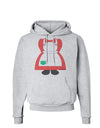 Mrs Santa Claus Character Body Christmas Hoodie Sweatshirt-Hoodie-TooLoud-AshGray-Small-Davson Sales