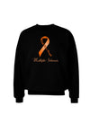 MS - Faith Hope Strength Adult Dark Sweatshirt-Sweatshirts-TooLoud-Black-Small-Davson Sales