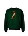 MS - Faith Hope Strength Adult Dark Sweatshirt-Sweatshirts-TooLoud-Deep-Forest-Green-Small-Davson Sales