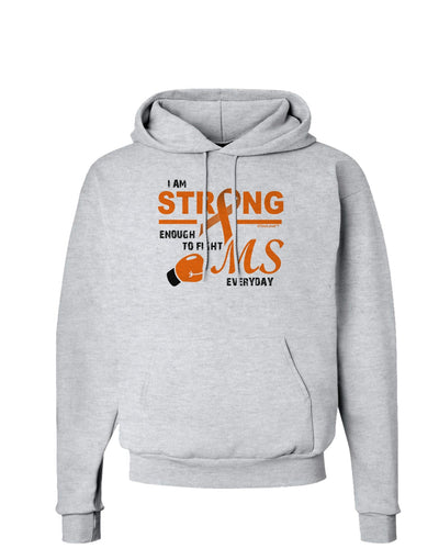 MS - I Am Strong Hoodie Sweatshirt-Hoodie-TooLoud-AshGray-Small-Davson Sales