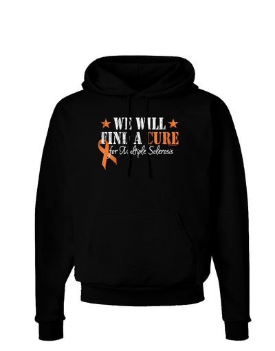 MS - We Will Find A Cure Dark Hoodie Sweatshirt-Hoodie-TooLoud-Black-Small-Davson Sales