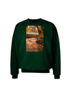 Mt Shavano Colorado Text Adult Dark Sweatshirt-Sweatshirts-TooLoud-Deep-Forest-Green-Small-Davson Sales