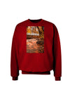 Mt Shavano Colorado Text Adult Dark Sweatshirt-Sweatshirts-TooLoud-Deep-Red-Small-Davson Sales