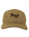 Muggle Adult Baseball Cap Hat-Baseball Cap-TooLoud-Khaki-One Size-Davson Sales