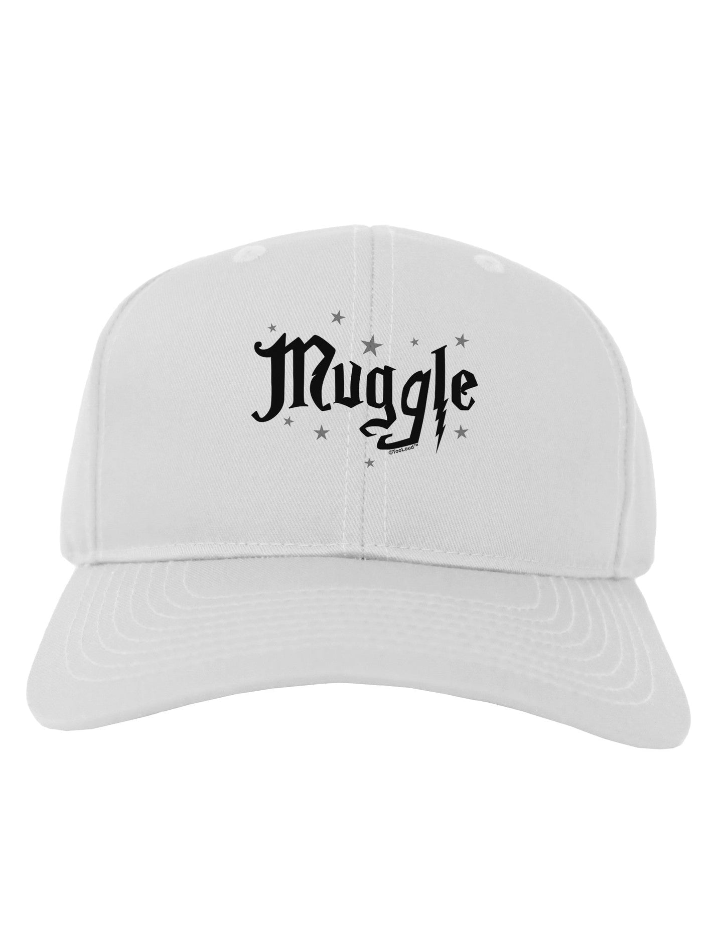 Muggle Adult Baseball Cap Hat-Baseball Cap-TooLoud-White-One Size-Davson Sales