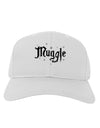 Muggle Adult Baseball Cap Hat-Baseball Cap-TooLoud-White-One Size-Davson Sales