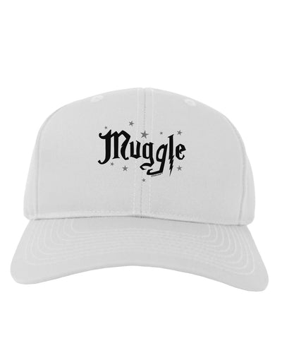 Muggle Adult Baseball Cap Hat-Baseball Cap-TooLoud-White-One Size-Davson Sales