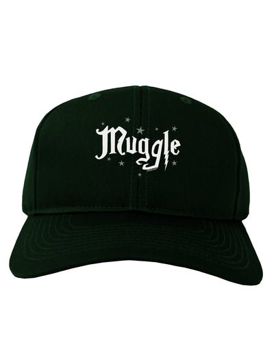 Muggle Adult Dark Baseball Cap Hat-Baseball Cap-TooLoud-Hunter-Green-One Size-Davson Sales
