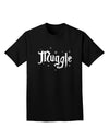 Muggle Adult Dark T-Shirt-Mens T-Shirt-TooLoud-Black-Small-Davson Sales