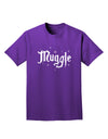 Muggle Adult Dark T-Shirt-Mens T-Shirt-TooLoud-Purple-Small-Davson Sales