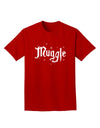 Muggle Adult Dark T-Shirt-Mens T-Shirt-TooLoud-Red-Small-Davson Sales