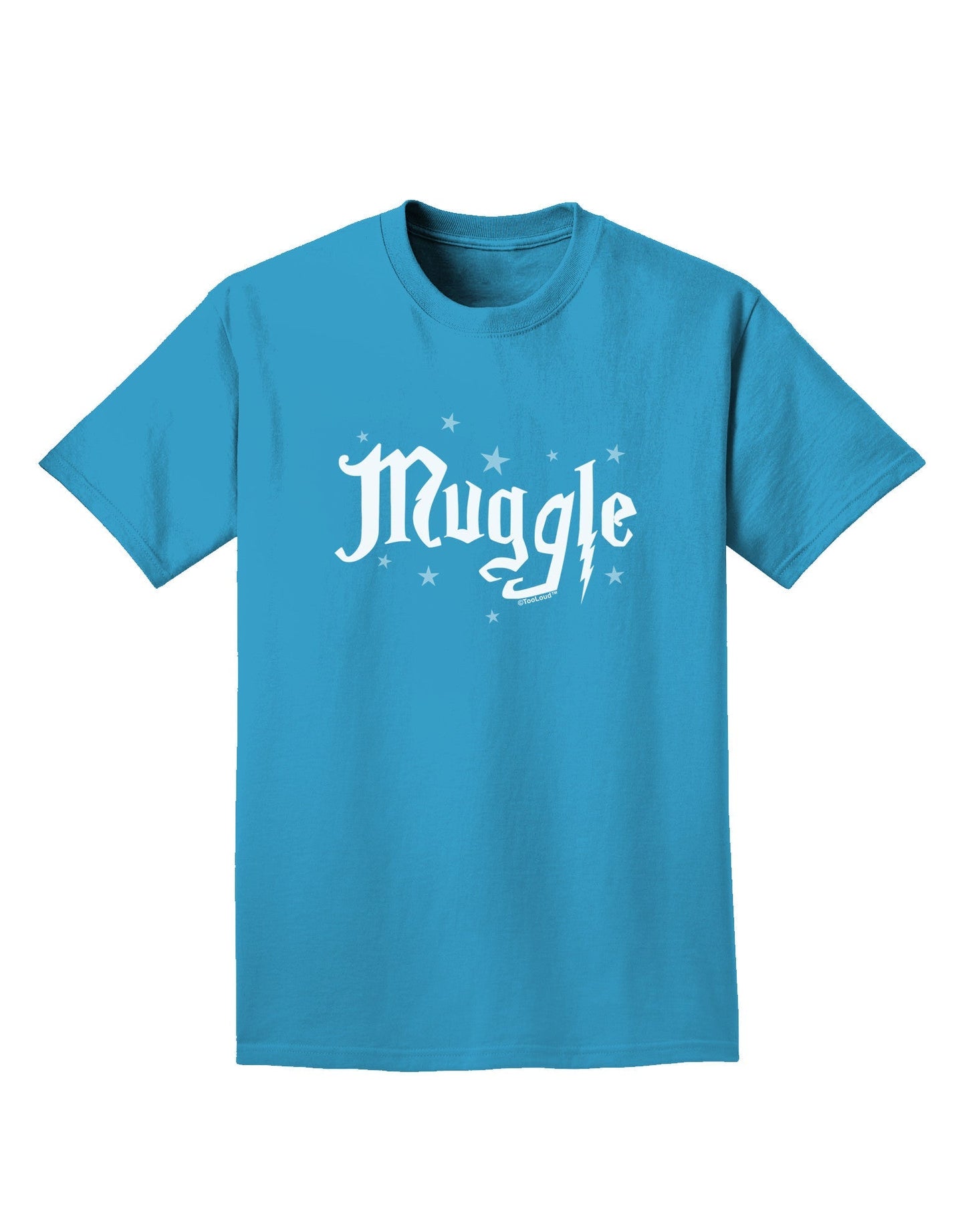 Muggle Adult Dark T-Shirt-Mens T-Shirt-TooLoud-Turquoise-Small-Davson Sales