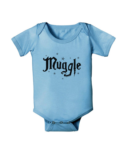 Muggle Baby Romper Bodysuit-Baby Romper-TooLoud-LightBlue-06-Months-Davson Sales