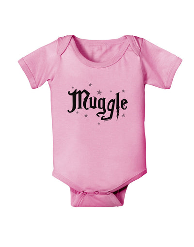 Muggle Baby Romper Bodysuit-Baby Romper-TooLoud-Pink-06-Months-Davson Sales