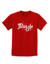 Muggle Childrens Dark T-Shirt-Childrens T-Shirt-TooLoud-Red-X-Small-Davson Sales