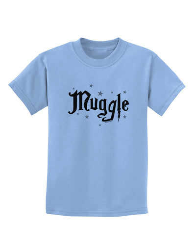 Muggle Childrens T-Shirt-Childrens T-Shirt-TooLoud-Light-Blue-X-Small-Davson Sales