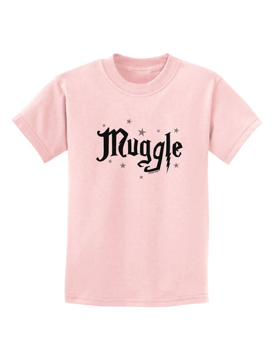 Muggle Childrens T-Shirt-Childrens T-Shirt-TooLoud-PalePink-X-Small-Davson Sales