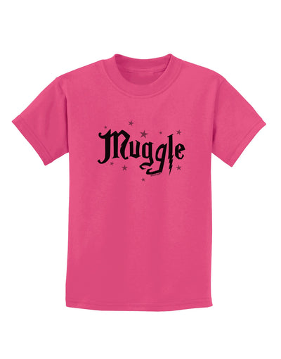 Muggle Childrens T-Shirt-Childrens T-Shirt-TooLoud-Sangria-X-Small-Davson Sales