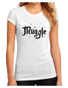 Muggle Juniors Petite Sublimate Tee-TooLoud-White-Small-Davson Sales