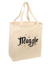 Muggle Large Grocery Tote Bag-Grocery Tote-TooLoud-Natural-Large-Davson Sales