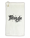 Muggle Micro Terry Gromet Golf Towel 16 x 25 inch-Golf Towel-TooLoud-White-Davson Sales