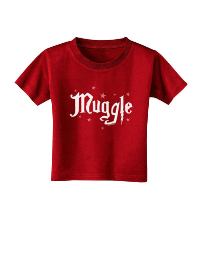 Muggle Toddler T-Shirt Dark-Toddler T-Shirt-TooLoud-Red-2T-Davson Sales